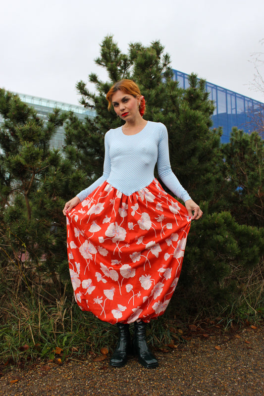 Almost A Prom Dress - Soft Drama Red