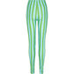 Tight Ass Leggins - Fresh Apple Stripes