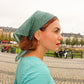 Fanny Scarf - Green Tiny Flowers READY TO SHIP