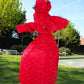 Cordelia Ball Skirt - Rosie Red