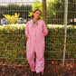 Barbara Balcony Jumpsuit - Corduroy Love Story