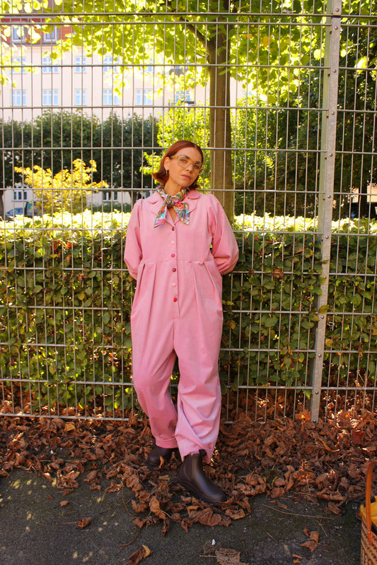 Barbara Balcony Jumpsuit - Corduroy Love Story