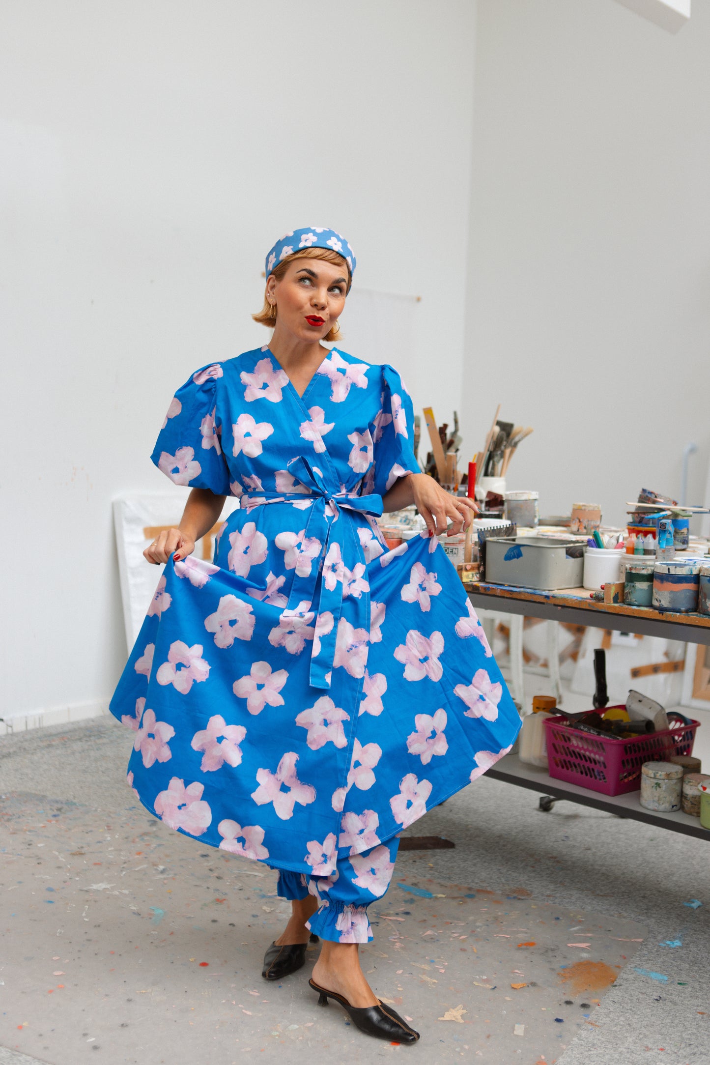Hug Me Dress - Himmelblomst ODD x Leif Sylvester