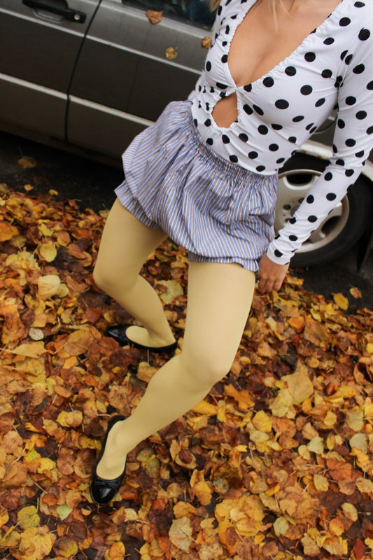 Lemon Champagne - Tights