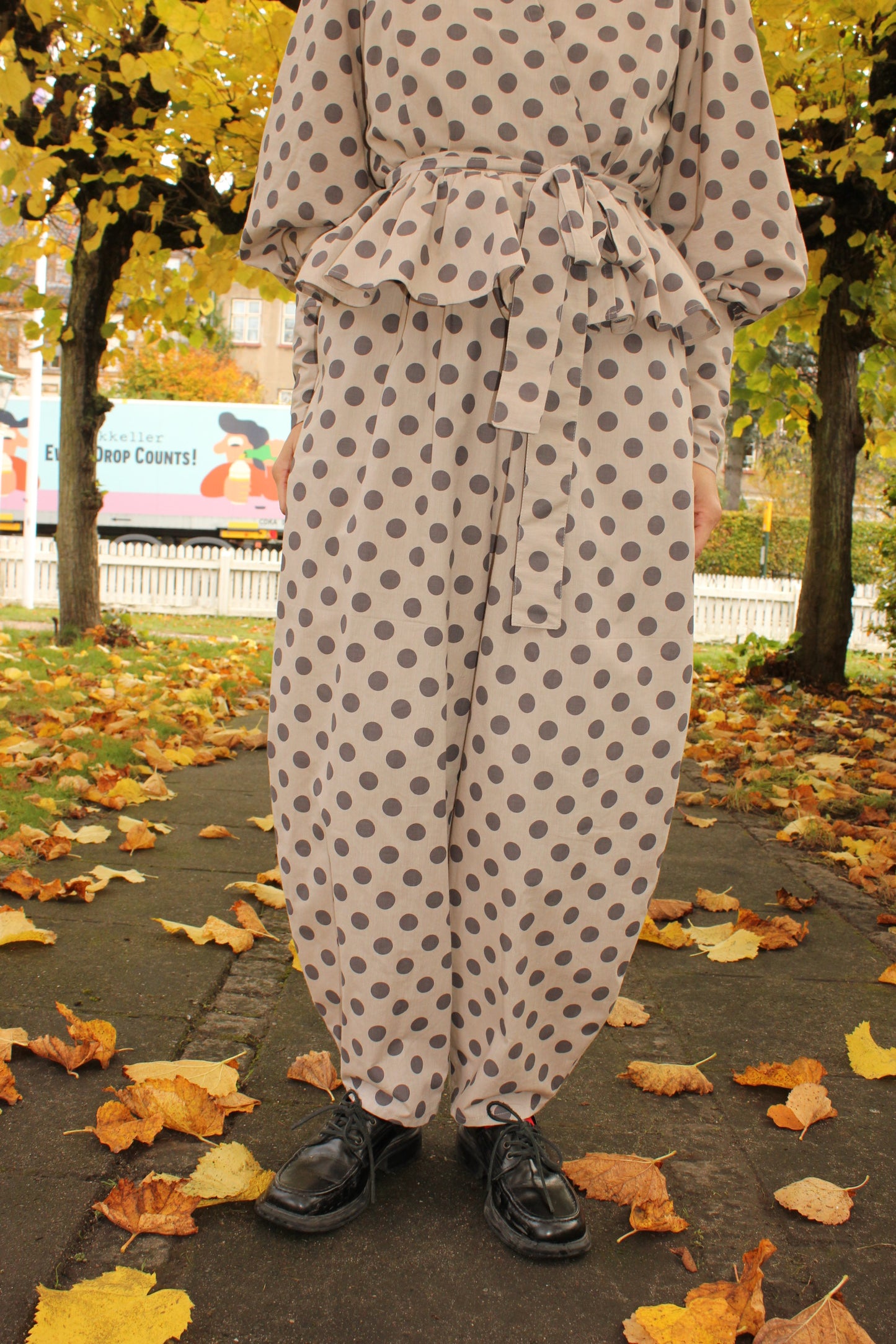 Boom Balloon Pants - Dusty Dots