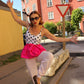 Bobbie Beam 3-in-1 piece - Hot Pink