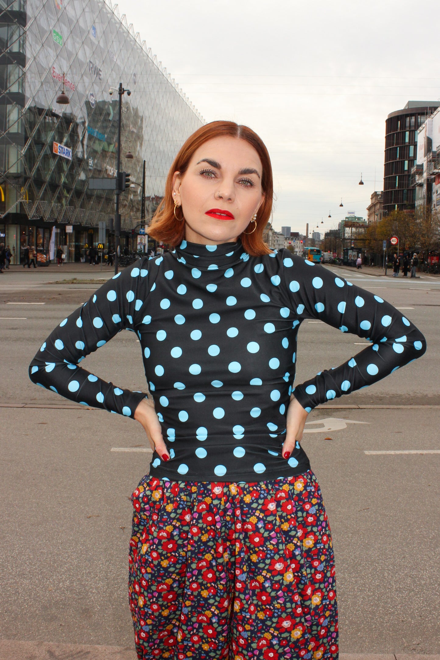 Balula Turtleneck - Moon Dance Dots