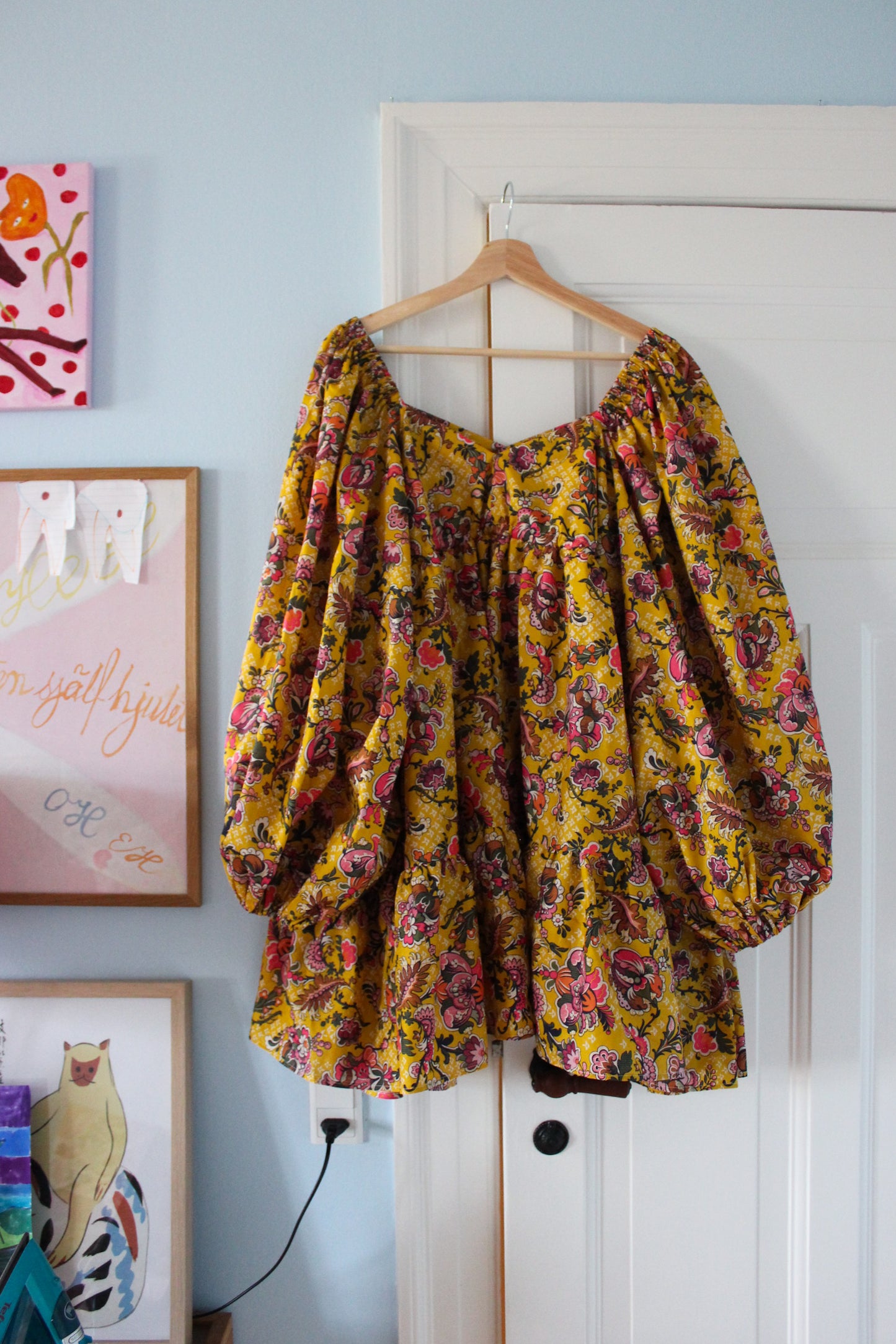 Francey Mini Dress - Groovy Moon Garden