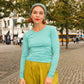 Balula Long Sleeve - Green and Blue Love Affair