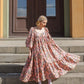 Francey Flare Dress - Soft Garden Chaos