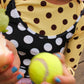 Balula Singlet - Black Dottie READY TO SHIP