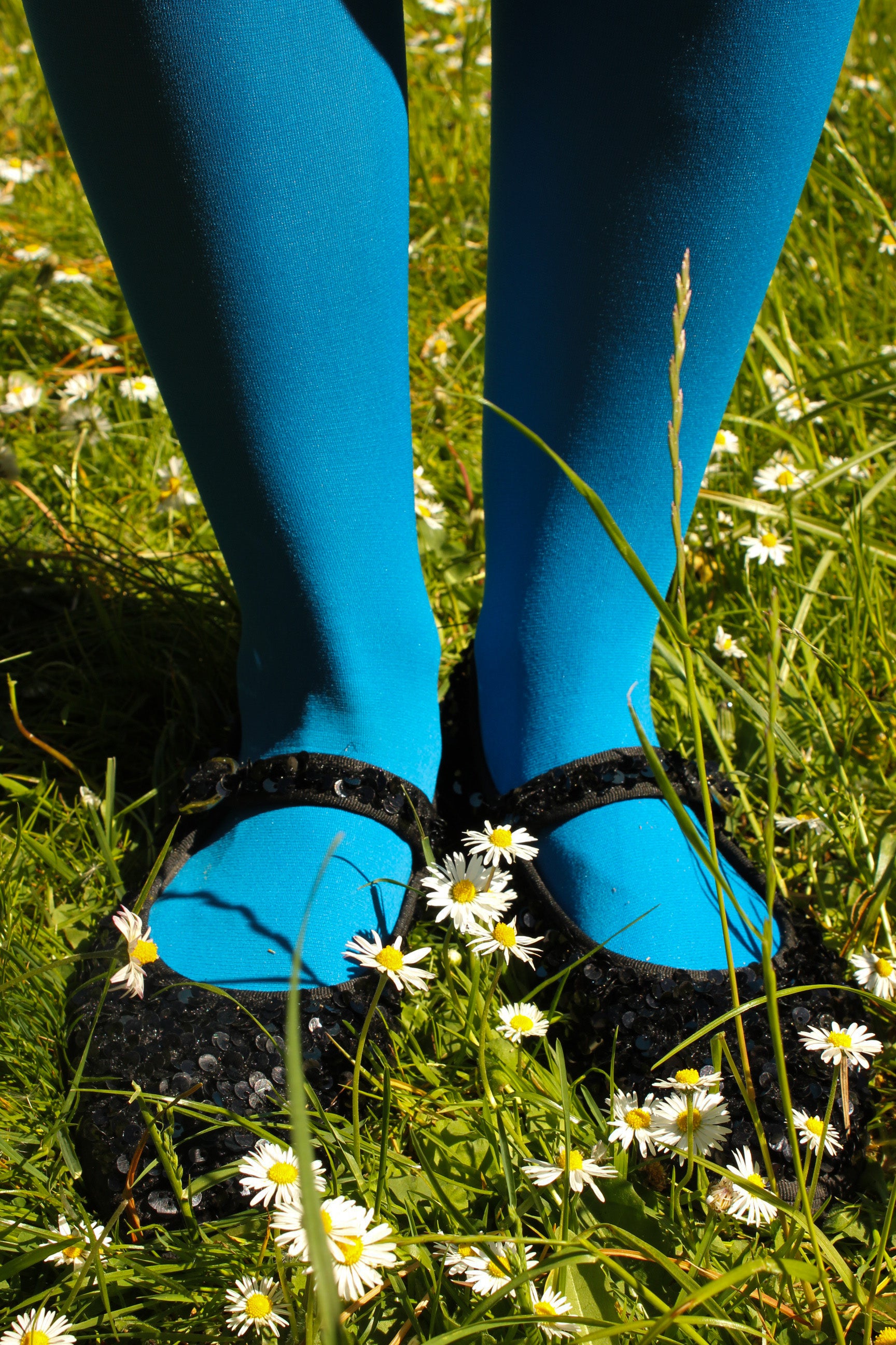 Ocean Blue - Tights Odd Existence Ocean Blue - Tights Odd Existence