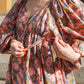 Francey Flare Dress - Soft Garden Chaos