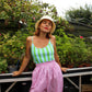 Balula Singlet - Fresh Apple Stripes READY-TO-SHIP
