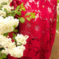 Prysselius Lace Shirt - Butterfly Burgundy