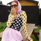 Balula Singlet - Black Dottie READY TO SHIP