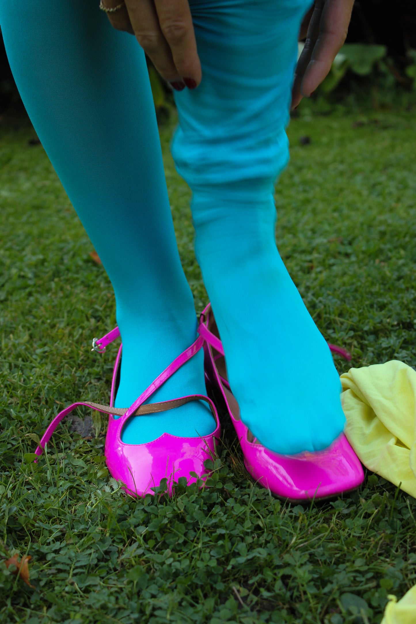 True Turquoise - Tights