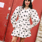 Whipped Cream Cake Jacket - Polka Noir
