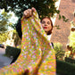 Fanny Scarf - Yellow Meadow READY TO SHIP