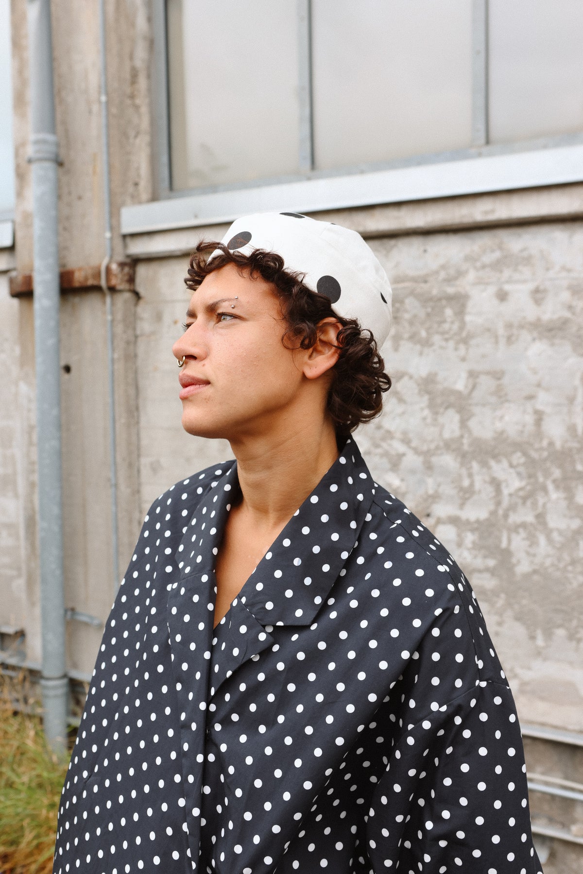 The Odd Hat - Polka Noir