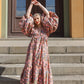 Francey Flare Dress - Soft Garden Chaos