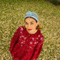 Prysselius Lace Shirt - Butterfly Burgundy