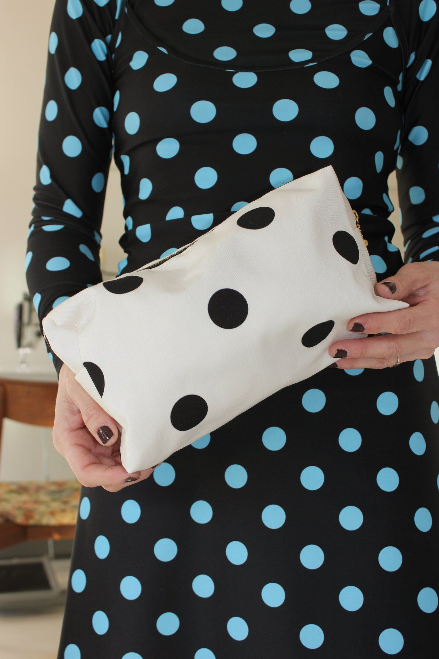 Mimi Toiletry Bag - Polka Dot PRE-ORDER