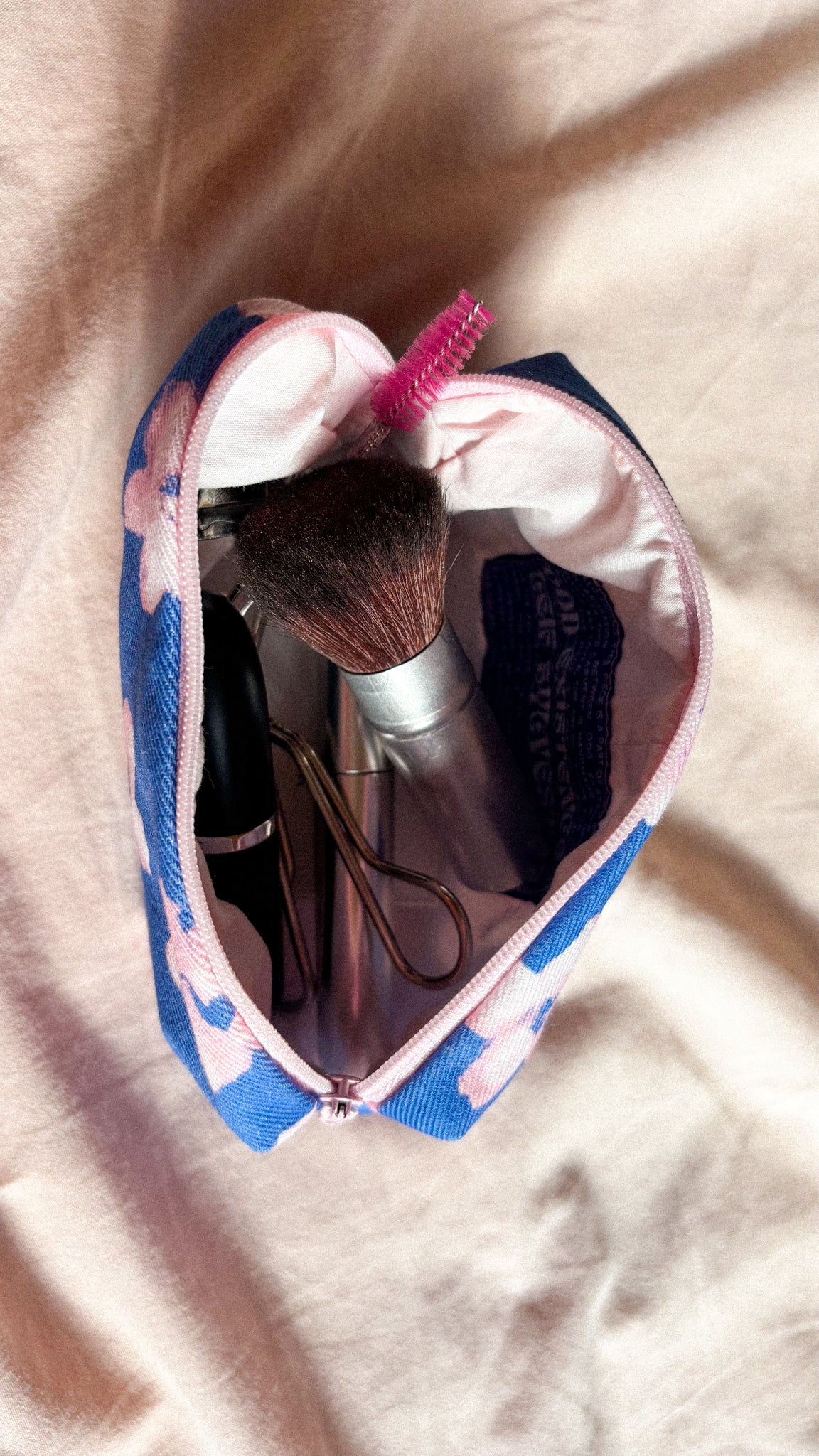 Verona Beauty Bag - Himmelblomst