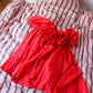 A Rose is A Rose Dress - Poppy Red