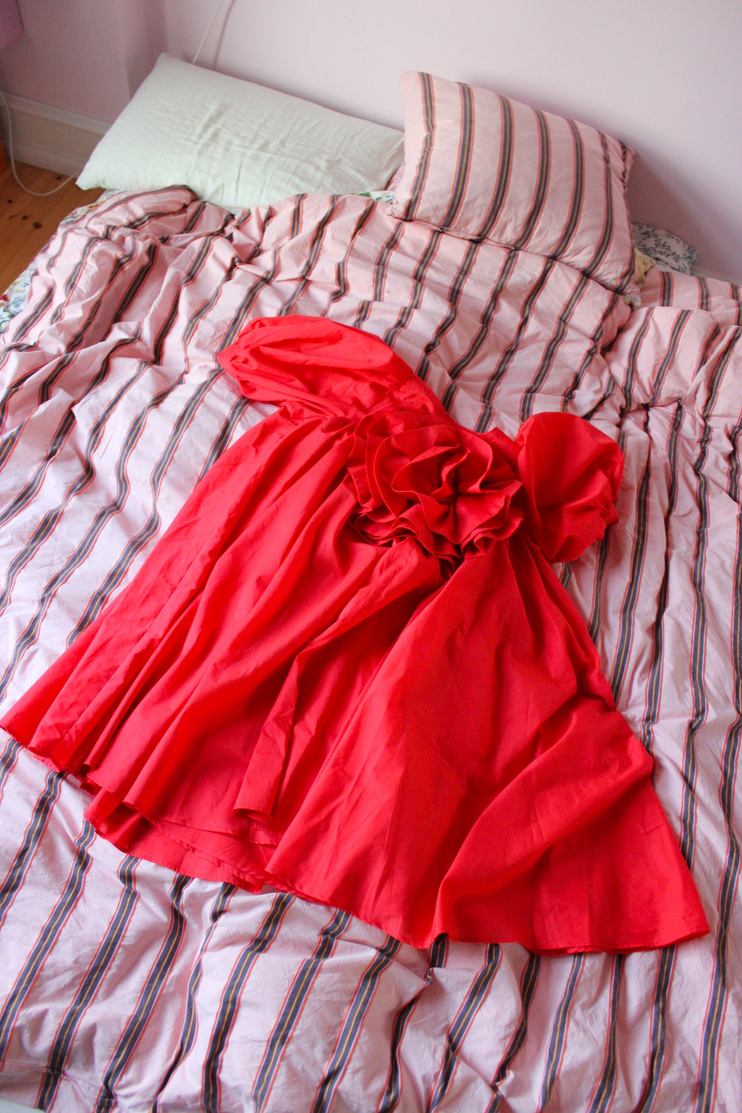 A Rose is A Rose Dress - Poppy Red