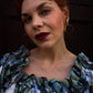 Flora Ruffle Top - Dark Fleur