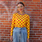 Balula Long Sleeve - Pizza Dots