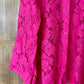 Prysselius Lace Shirt - Hot Pink M/L