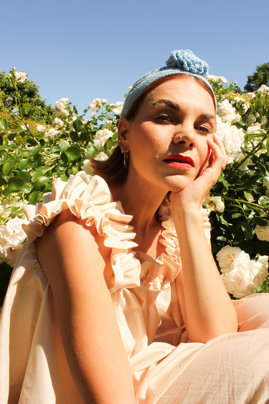 Water Lily Ruffle Top - Vanilla Cream