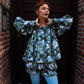 Flora Ruffle Top - Dark Fleur