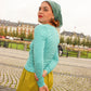 Balula Long Sleeve - Green and Blue Love Affair