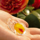 ODD LEMON x VIVIAN ALARCÓN Glass Ring - Burning Buttercup