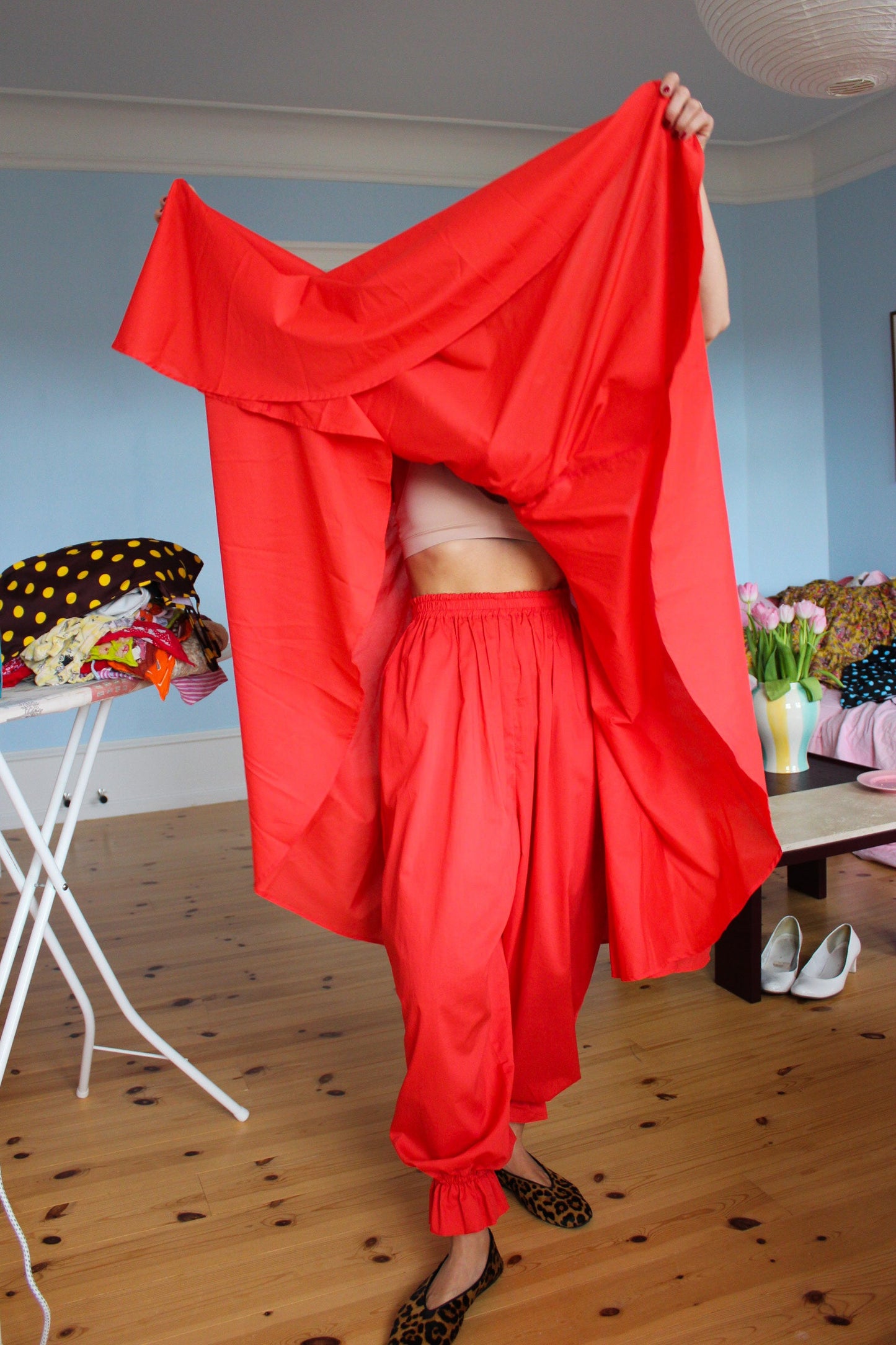 A Rose is A Rose Dress - Poppy Red