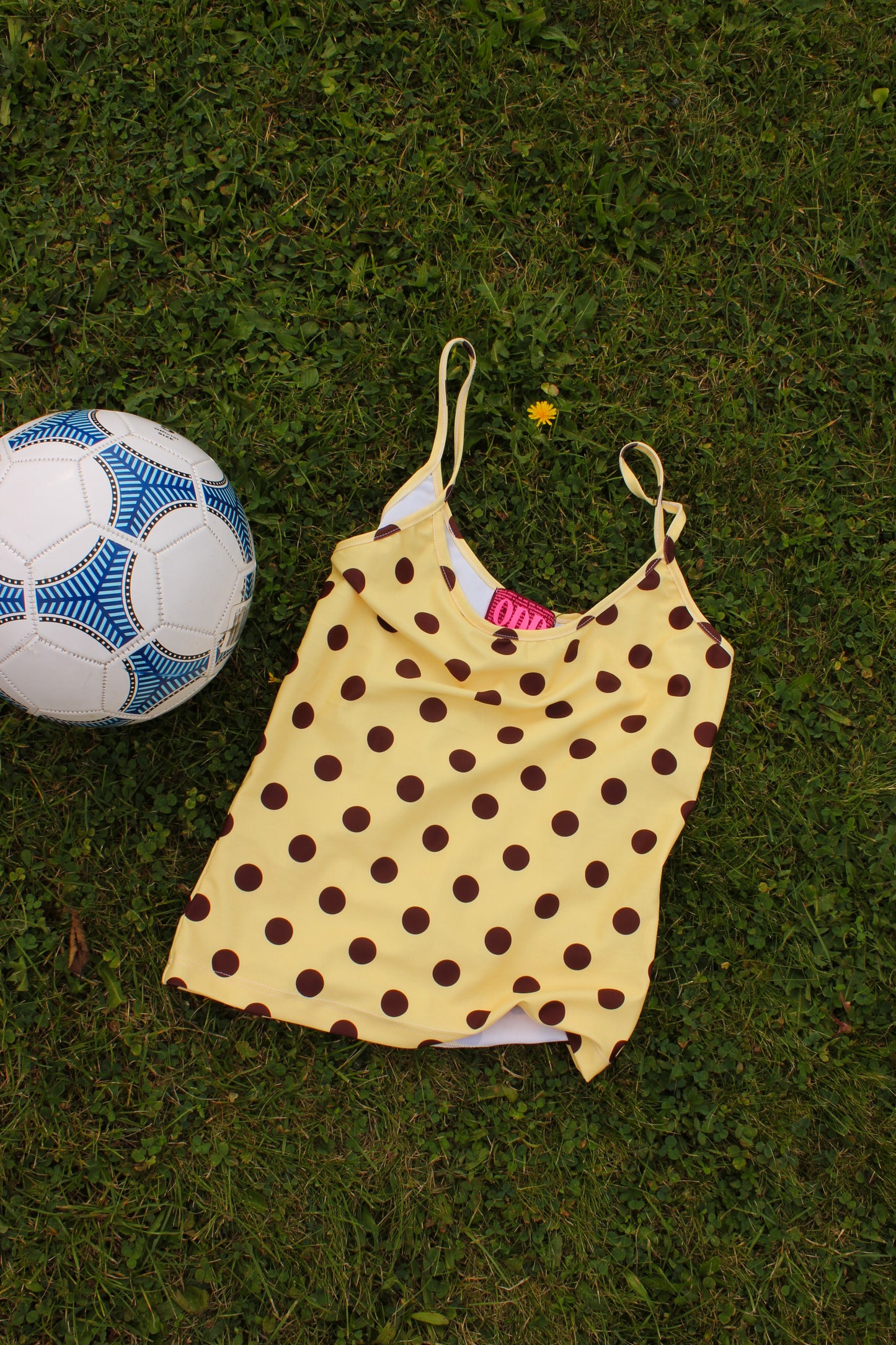 Balula Singlet - Butter Dots READY TO SHIP