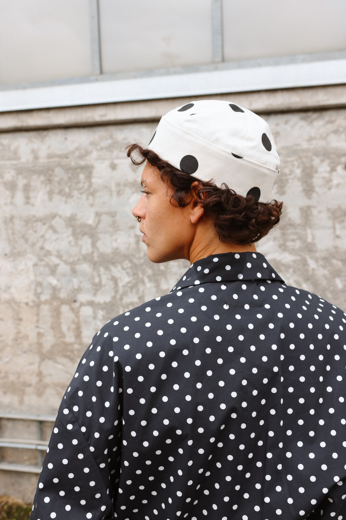 The Odd Hat - Polka Noir