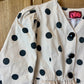 Whipped Cream Cake Jacket - Polka Noir M