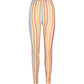 Tight Ass Leggins - Rainbow Stripes