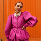Whipped Cream Cake Jacket - Magenta Love Letter LAST CHANCE