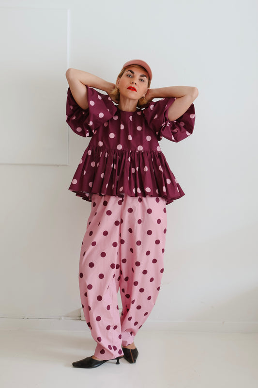 Bubble Top - Plum Pudding