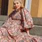 Francey Flare Dress - Soft Garden Chaos