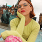 Balula Long Sleeve - Gloomy Butter Yellow Stripes