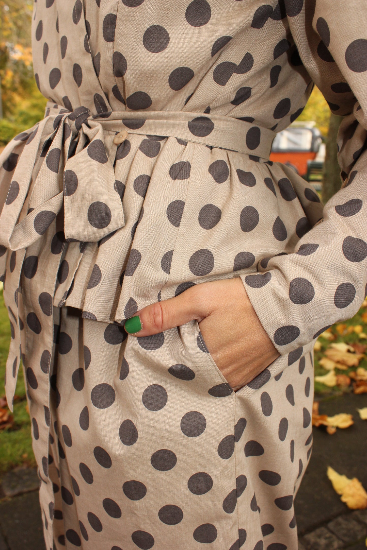 Keep Me Close Top - Dusty Dots
