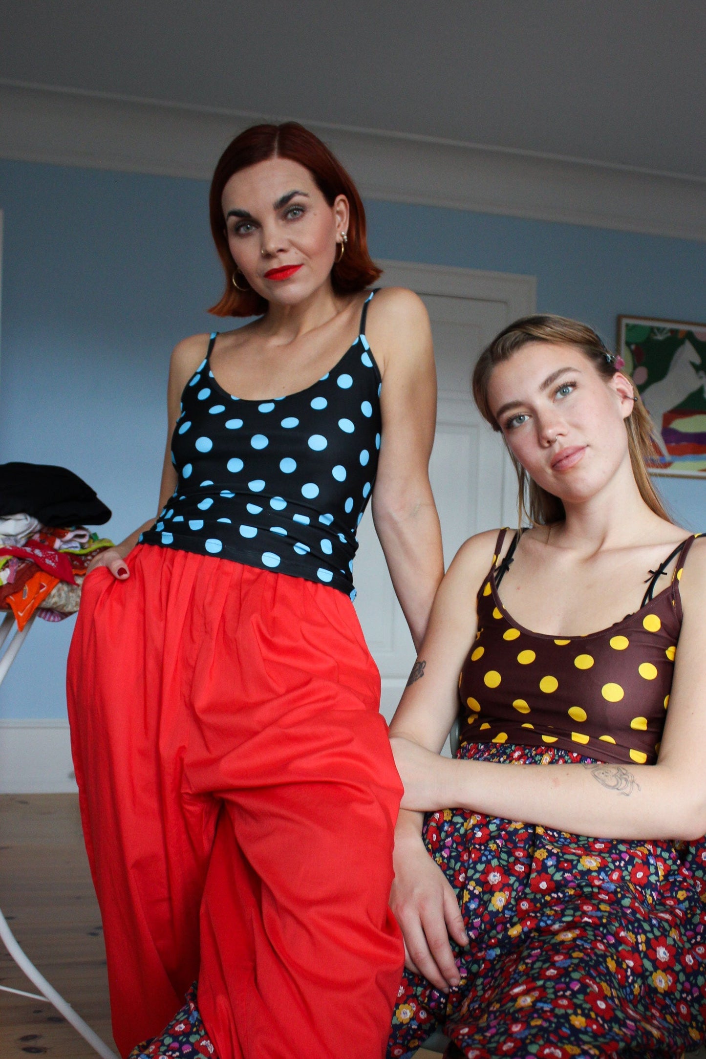 Balula Singlet - Moon Dance Dots READY TO SHIP