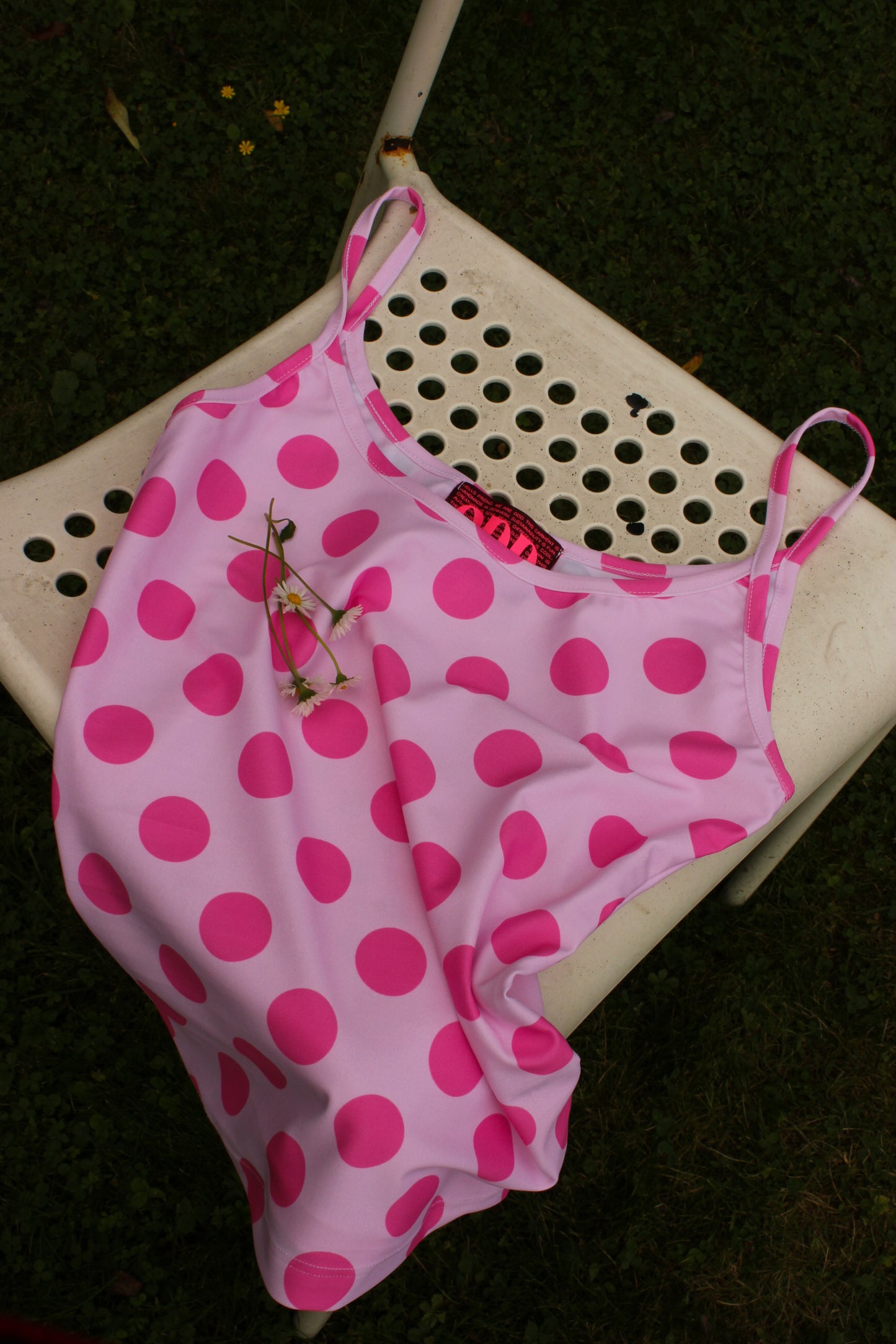 Balula Singlet - Pink Dottie READY TO SHIP