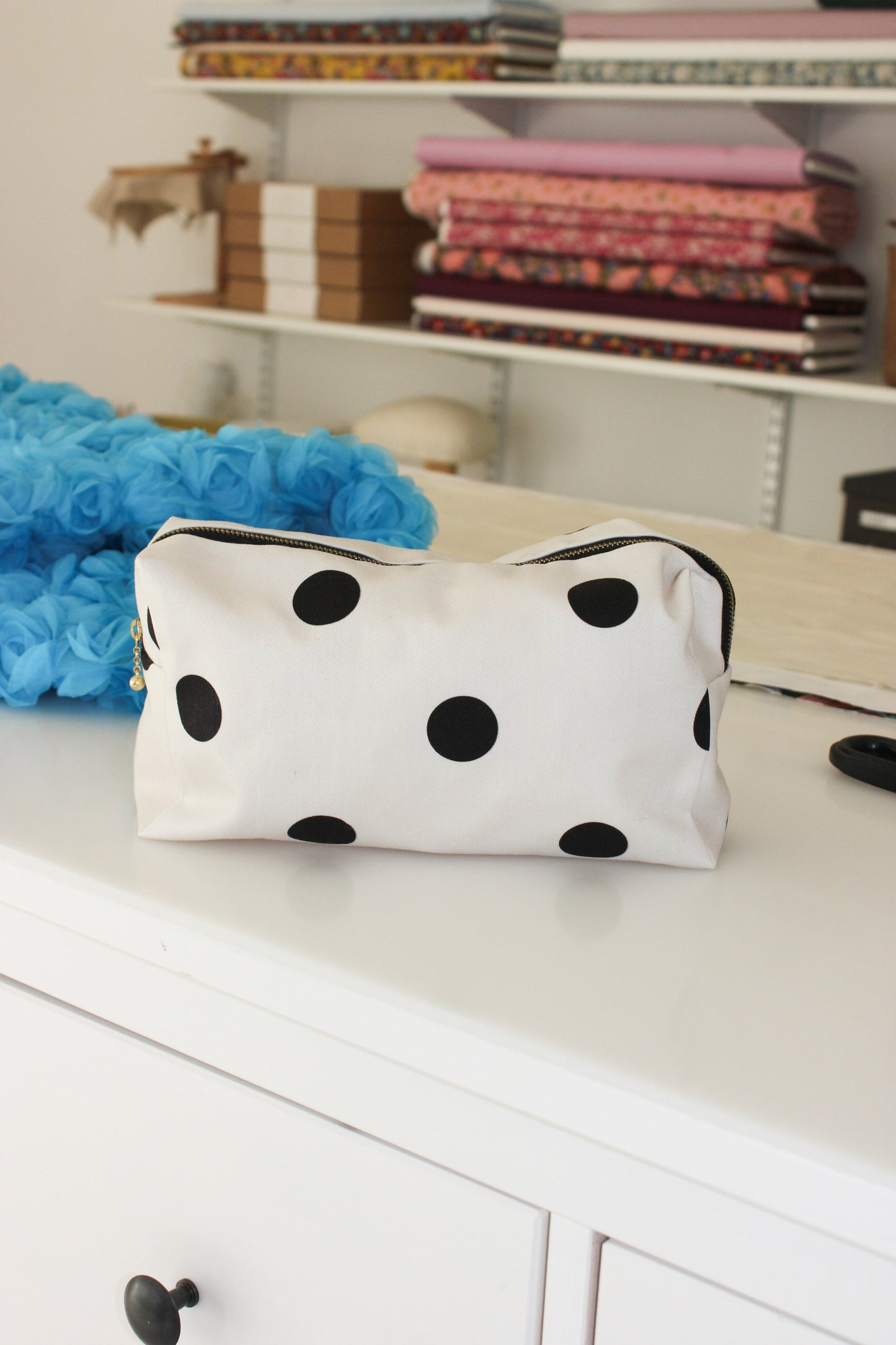 Mimi Toiletry Bag - Polka Dot PRE-ORDER